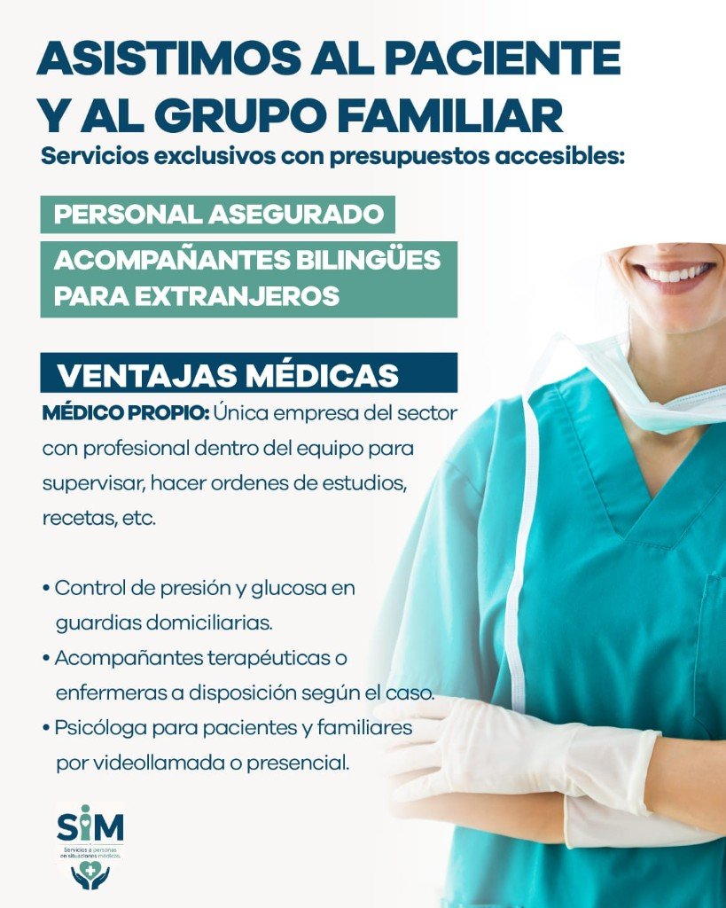 Asistimos al paciente y al grupo familiar